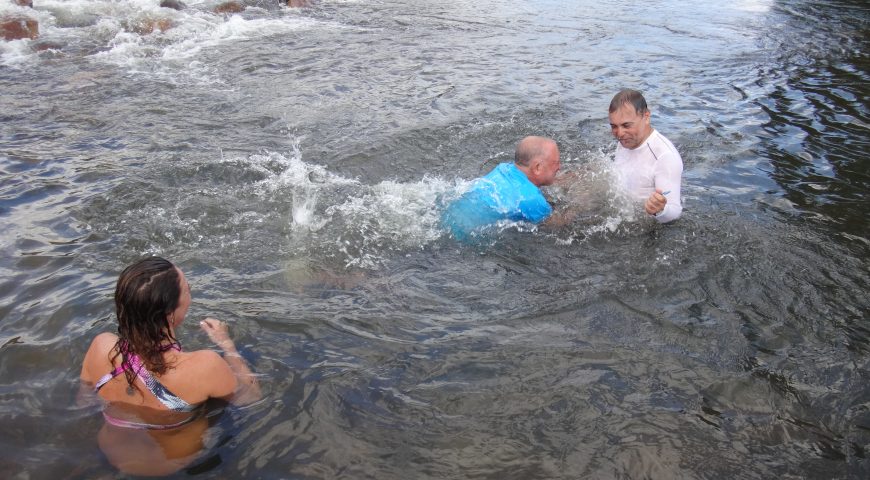 Um banho para lavar a alma