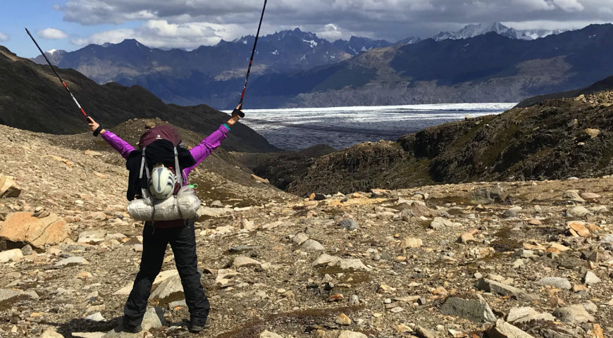 Travessia Do Campo De Gelo Sul: Clima louco
